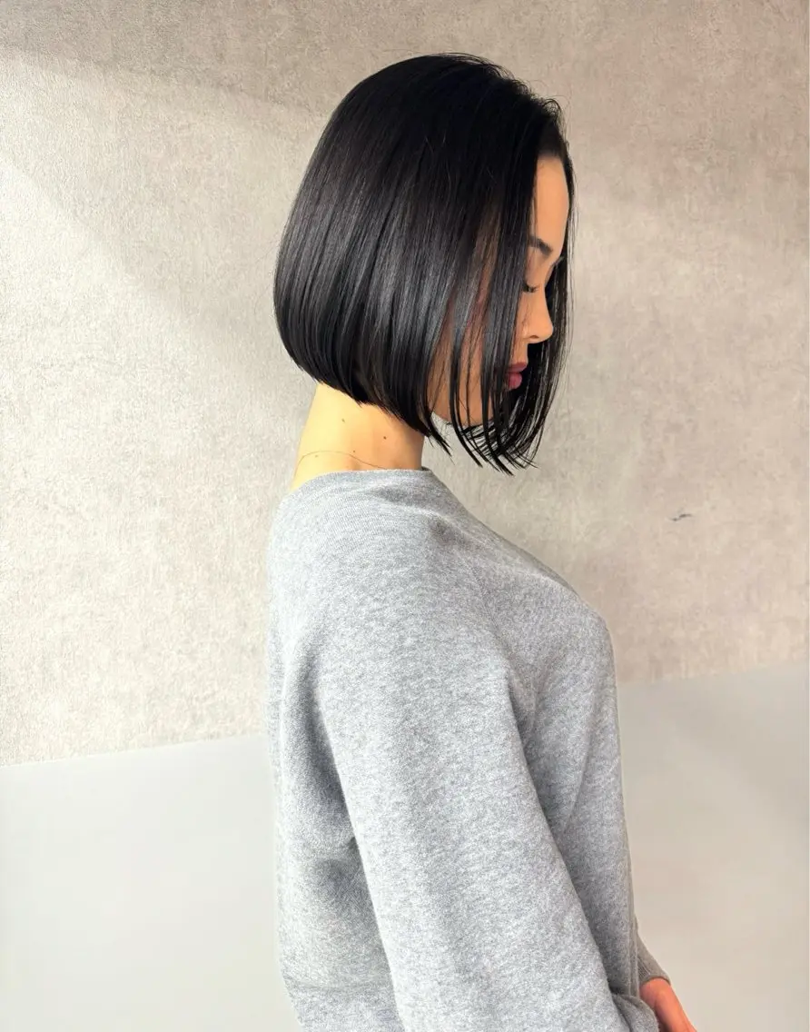 セミロング カット ヘアカラー トリートメント 顔周り🇰🇷ロンド レイヤー✨カジワラのヘアスタイル