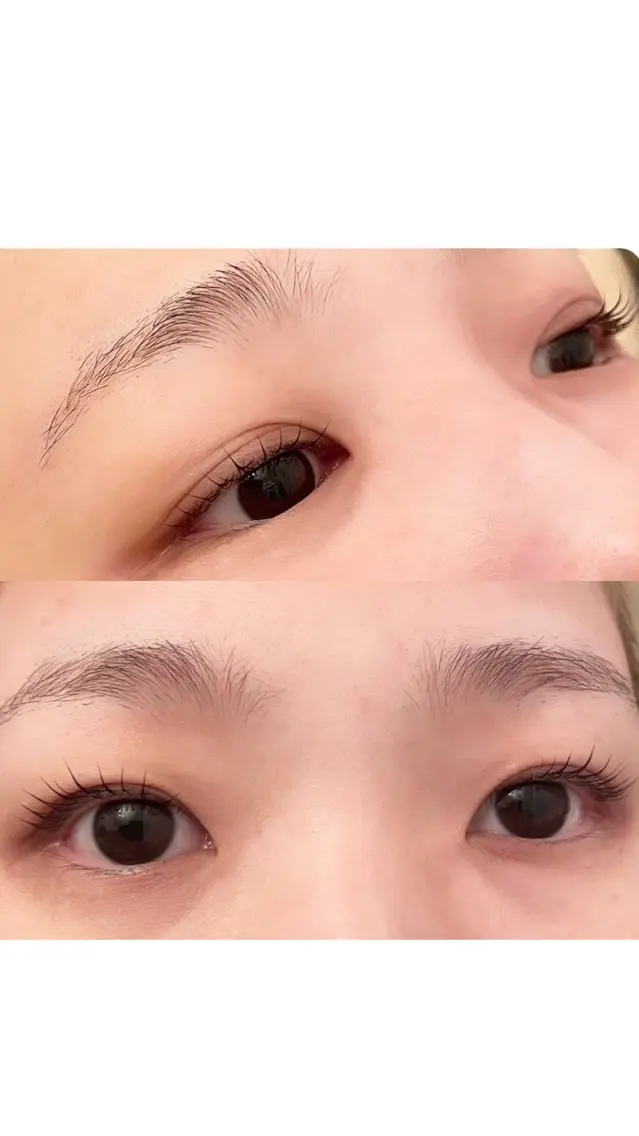 マツパ✨コーティング付き♪下まつ毛も一緒に出来ちゃいます！（ノーマルパーマ、下まつ毛パーマ）の写真