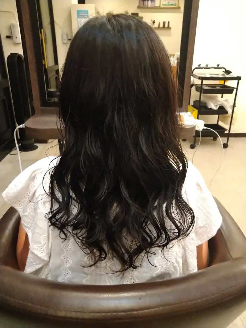 【レディース】柔らか質感⋆.꙳⸜ゆるめパーマ+カットの写真