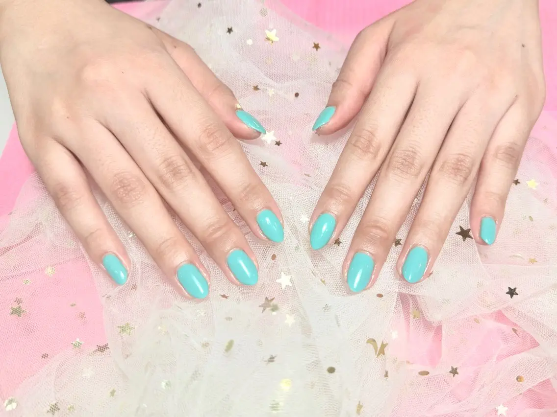 ネイル ワンカラーネイル ハンドネイル U.MI Nail ミカのネイルデザイン