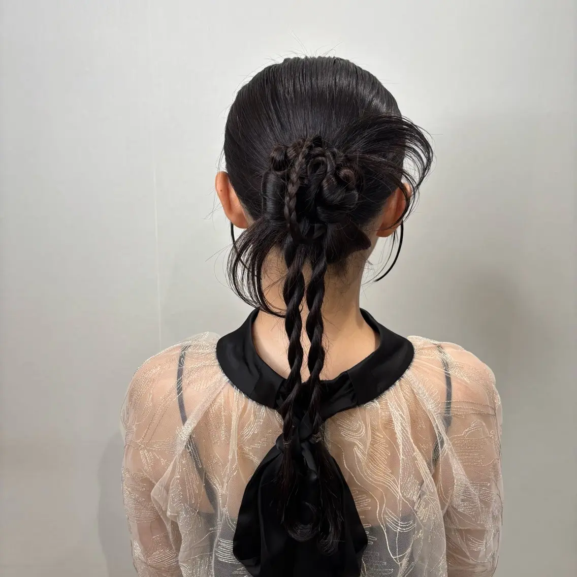 ロング ヘアアレンジ 森元 りこのヘアスタイル