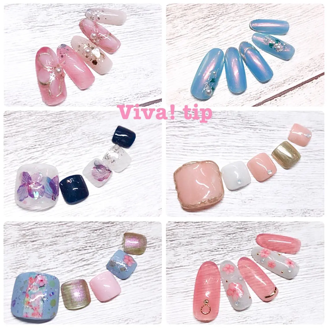ネイル アートネイル フットネイル ワンカラーネイル Viva!tip ビバティップネイルのネイルデザイン