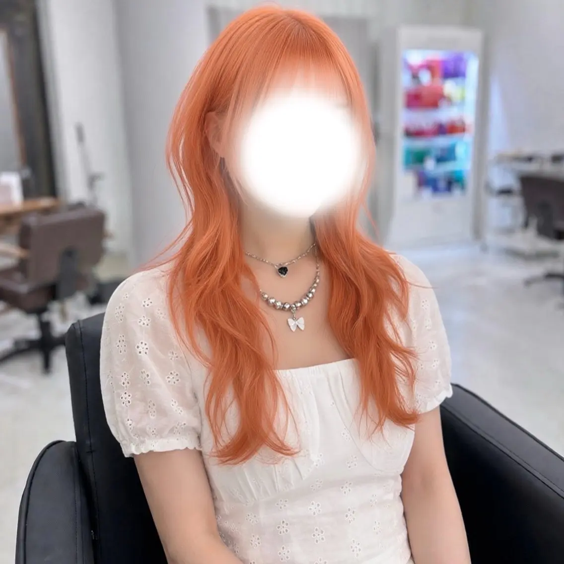 ロング カラー ヘアカラー ❤️‍🔥ハイトーン /レイヤー/IORIのヘアスタイル