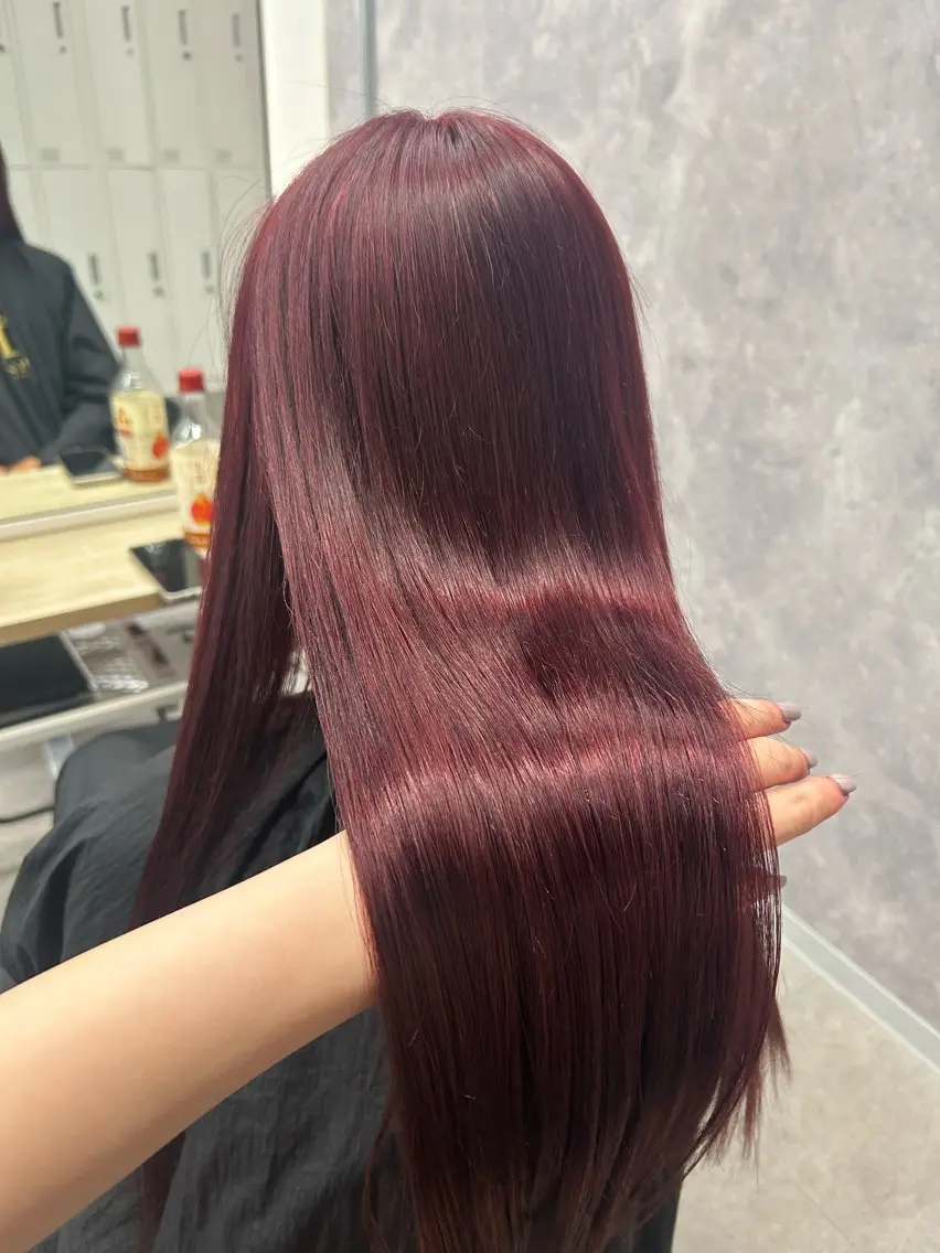 ロング ヘアカラー トリートメント 🍒RIO🍒 愛されガーリーのヘアスタイル