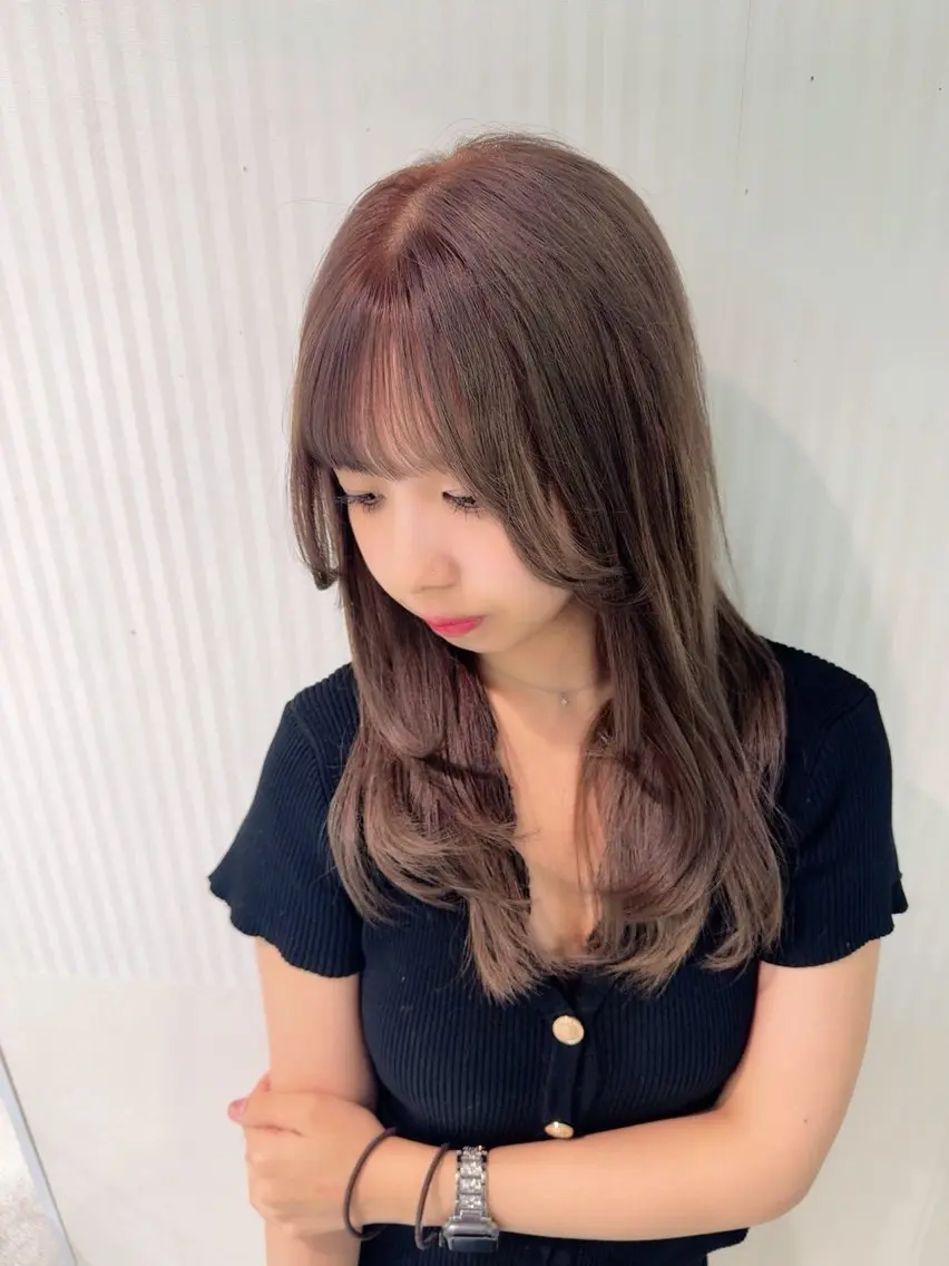 セミロング 🔮 中澤 柳美 🦄のヘアスタイル