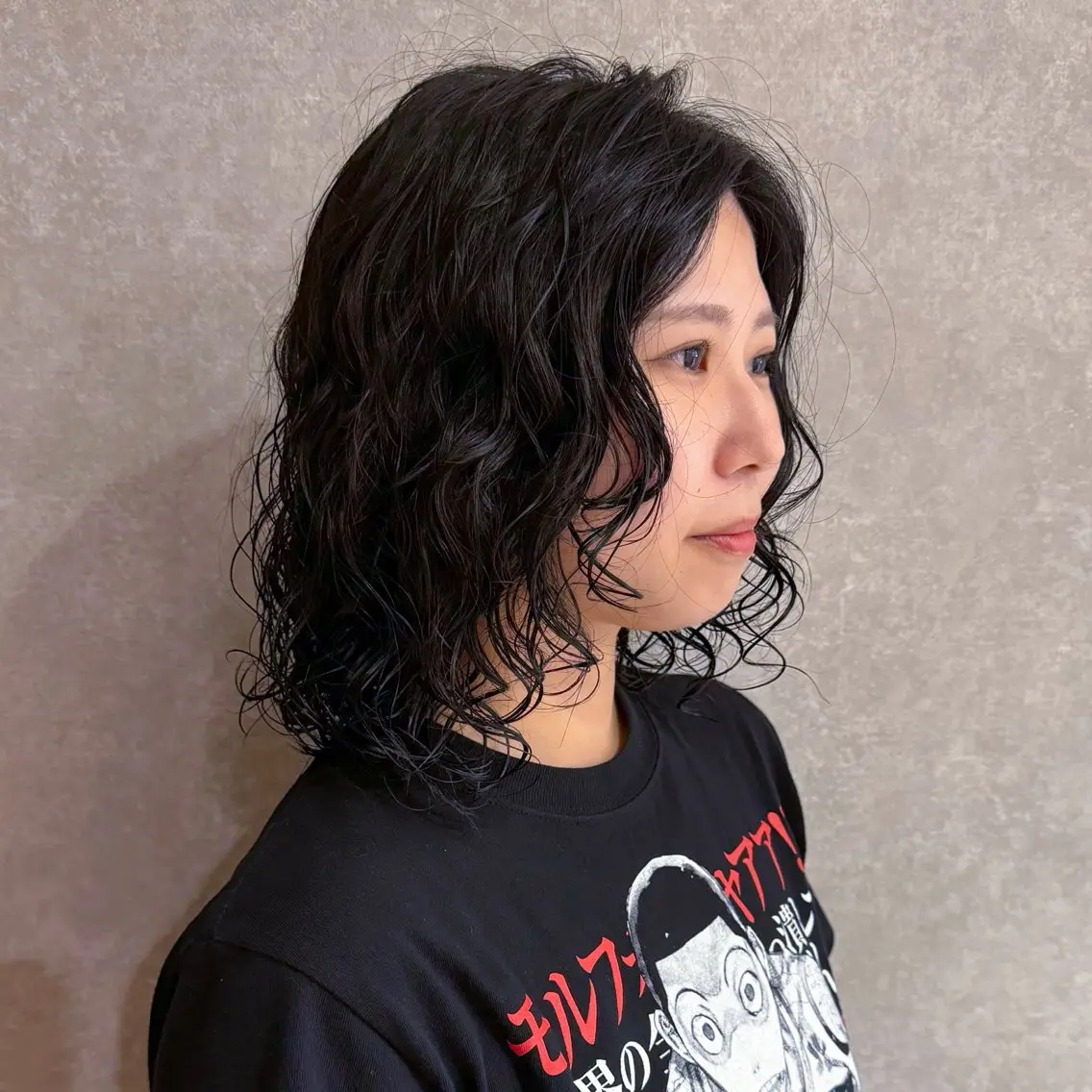 ミディアム 透明感/オリーブ /わがつまこうすけのヘアスタイル