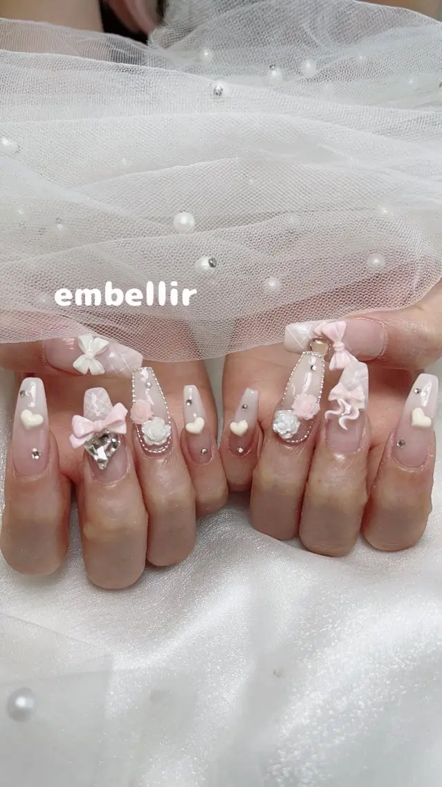 ネイル スカルプネイル ハンドネイル emi ♡のネイルデザイン