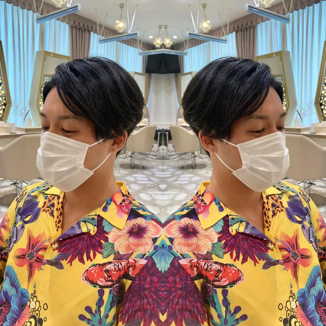 ショート カラー パーマ ヘアアレンジ メンズ キッズ ネイル マツエク・マツパ アイブロウ 《褒められる》 透明感カラー/小嶋のヘアスタイル