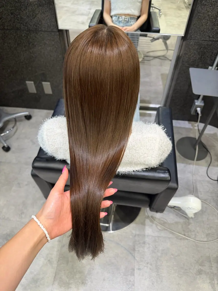 ロング 髪質改善 トリートメント CITY./ 鈴木ことはのヘアスタイル