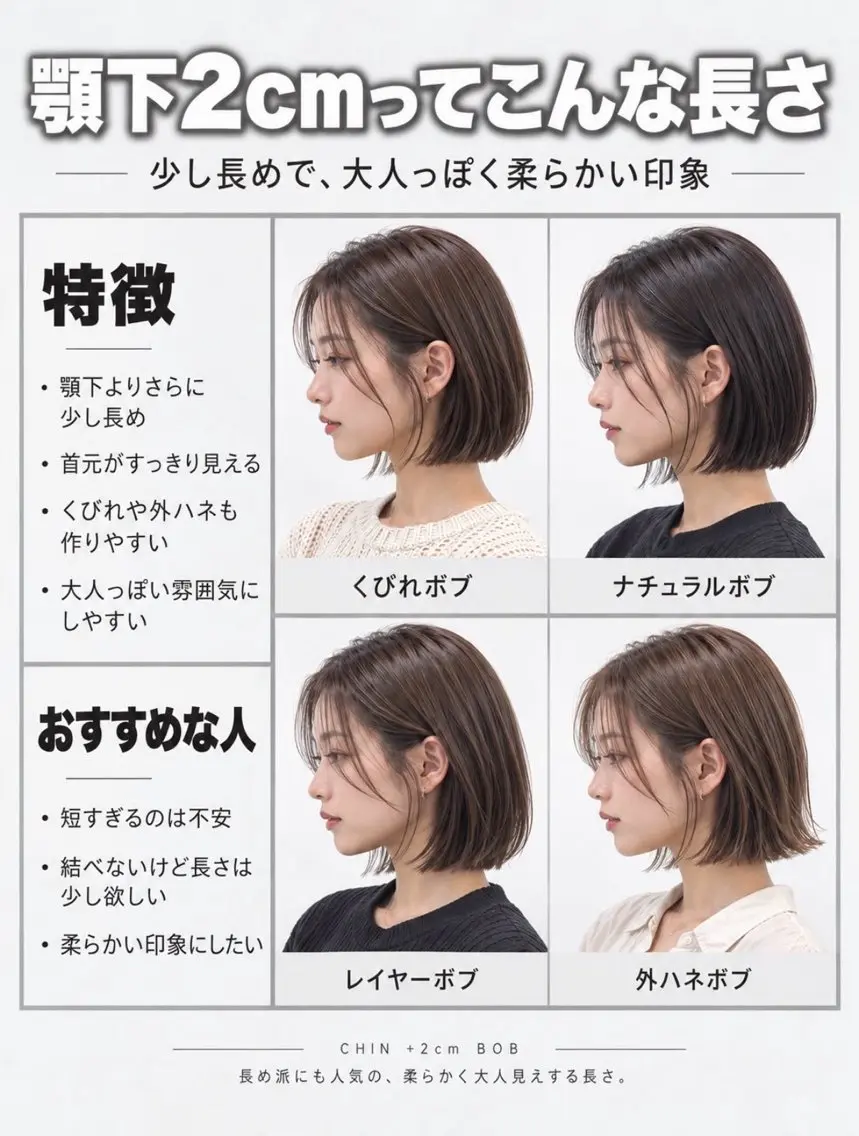 ミディアム NOA くるみのヘアスタイル