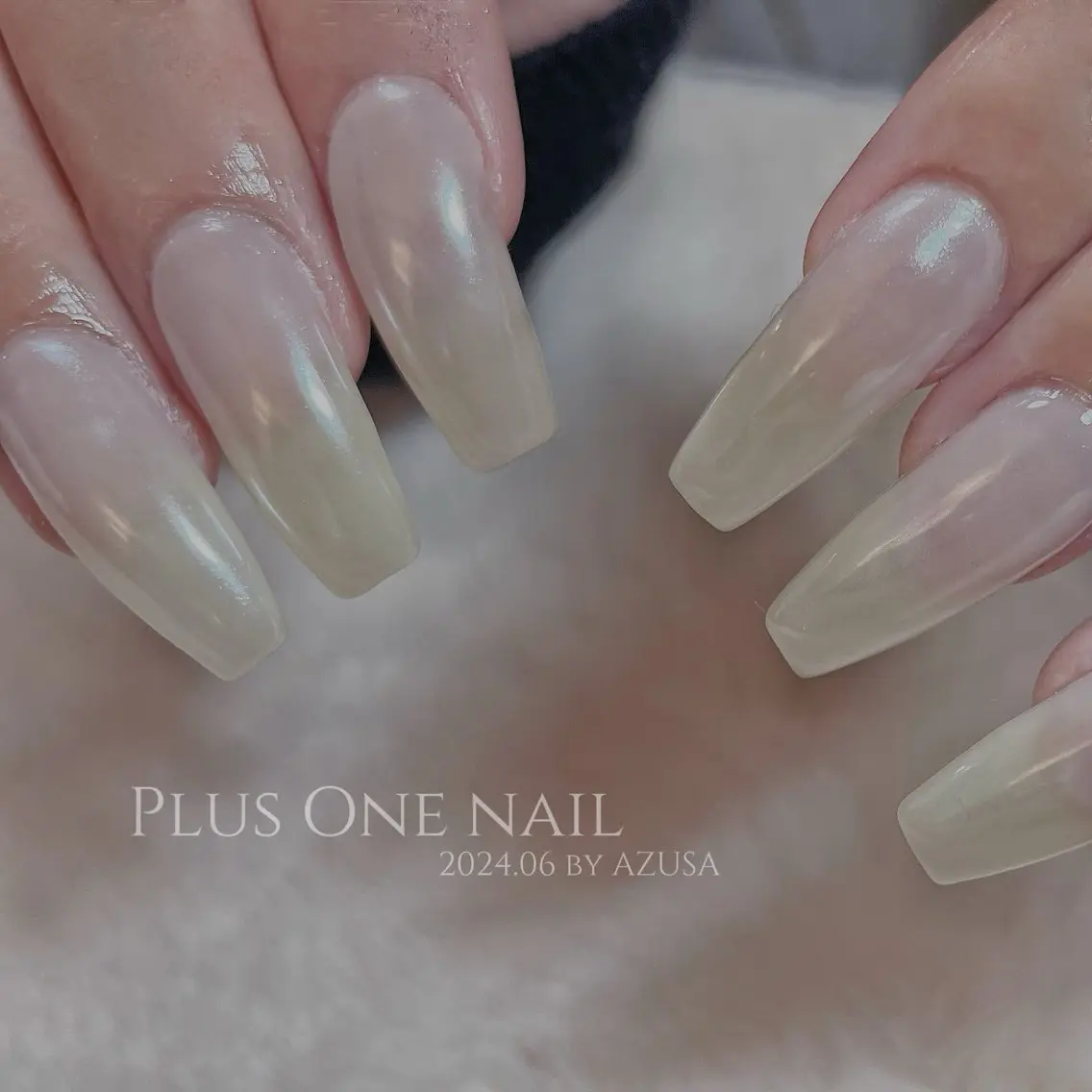ネイル Plus  One _AZUSAのネイルデザイン