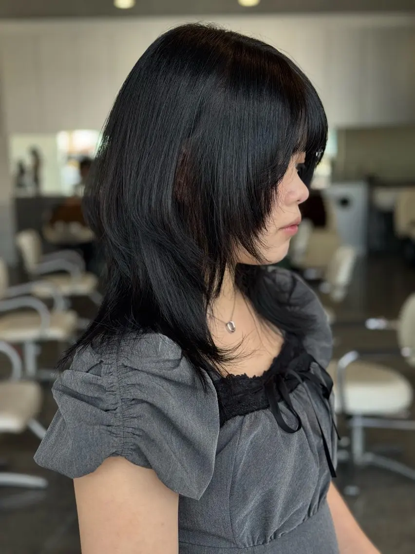 セミロング ウルフカット 🫧ヒシダアキ taboo.i🫧のヘアスタイル