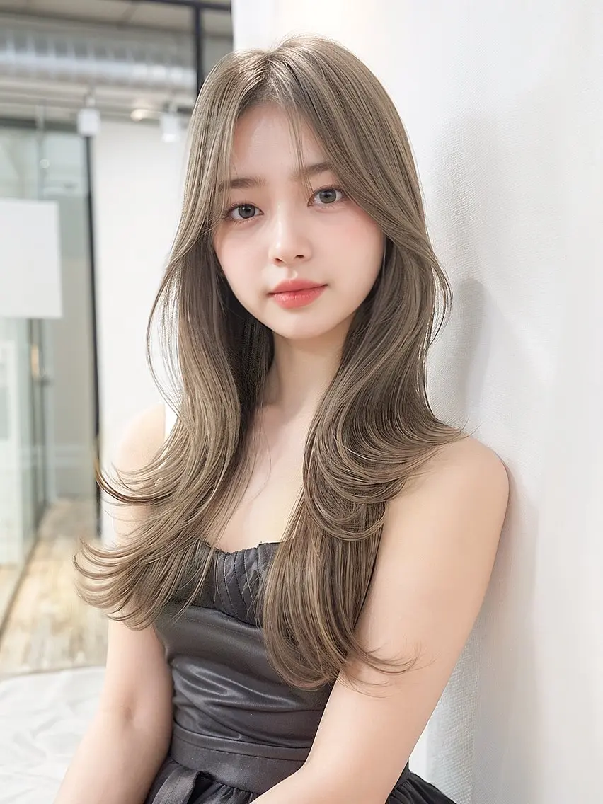 韓国風ツヤカラー＋生オイルトリートメントの写真