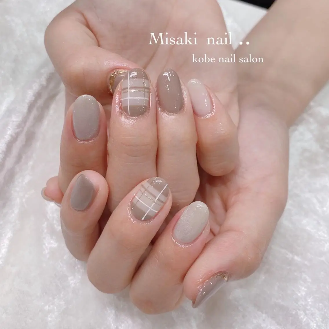 ネイル 韓国ネイル ワンホンネイル ハンドネイル nailsalon miinailsのネイルデザイン