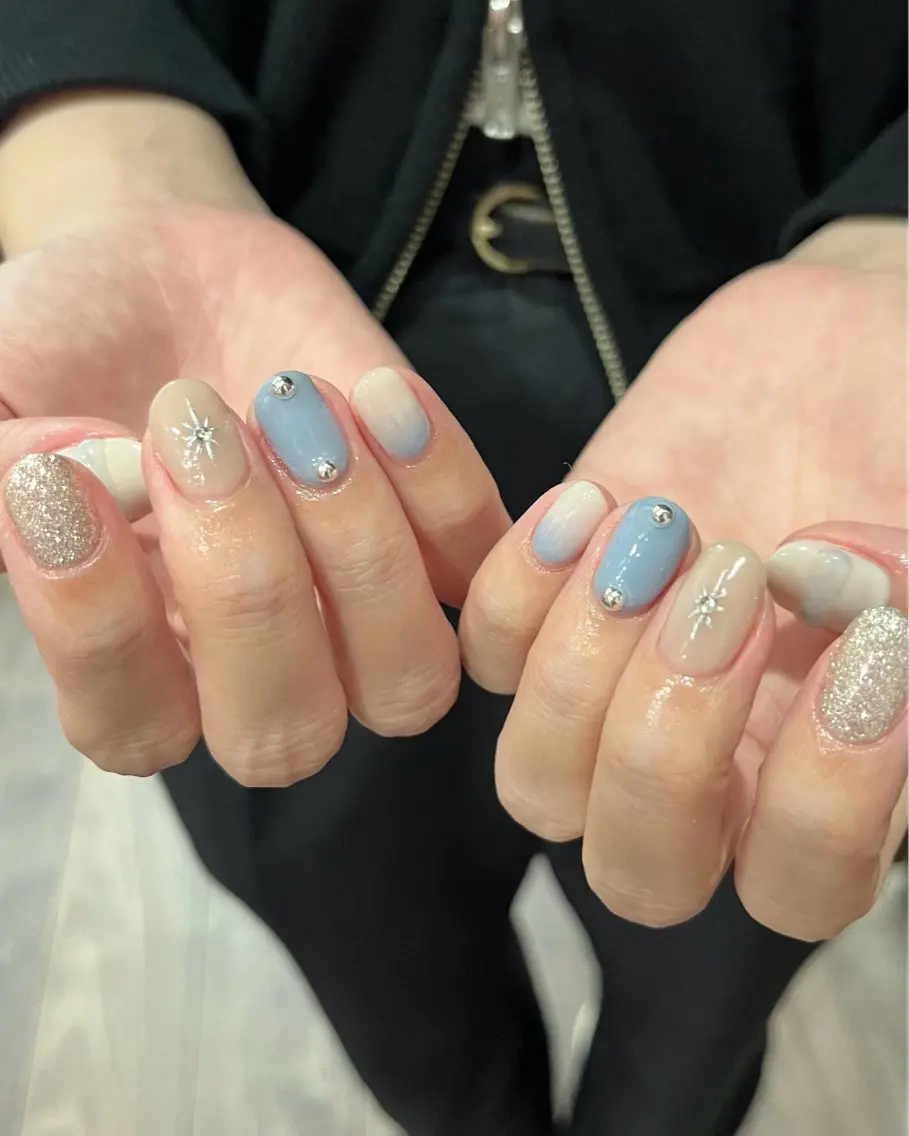 ショート ハンドネイル . azusaのネイルデザイン