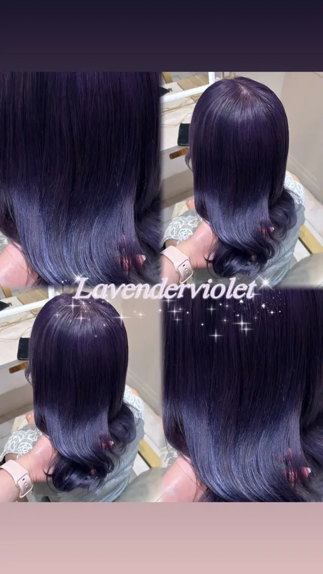 ミディアム カラー ヘアカラー トリートメント 桃瀬 綾音 カラー/縮毛募集中♡のヘアスタイル