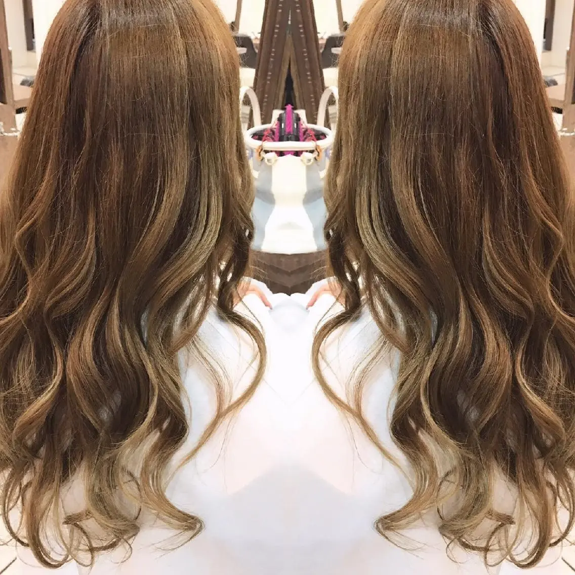 💛オススメ💛カット+艶髪カラー+髪質改善オージュア2ステップトリートメント💇♀️✨✨✨19690円⇒11000の写真