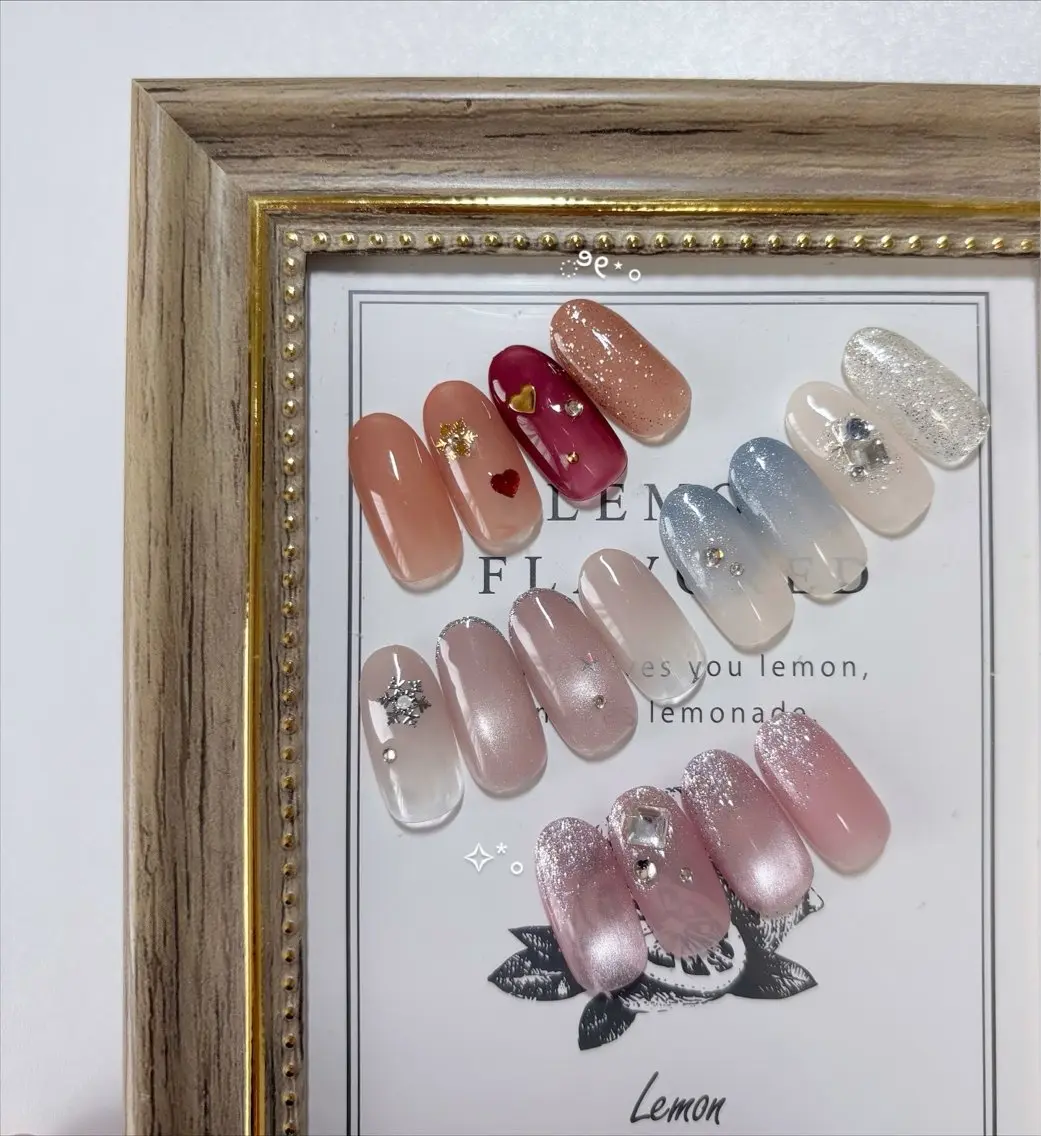 ネイル 冬ネイル クリスマス shimmer nailsのネイルデザイン