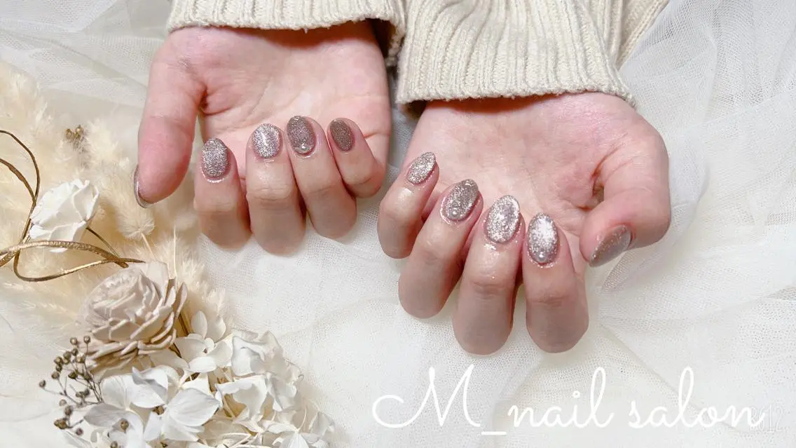ネイル シンプルネイル M_ nail salonのネイルデザイン