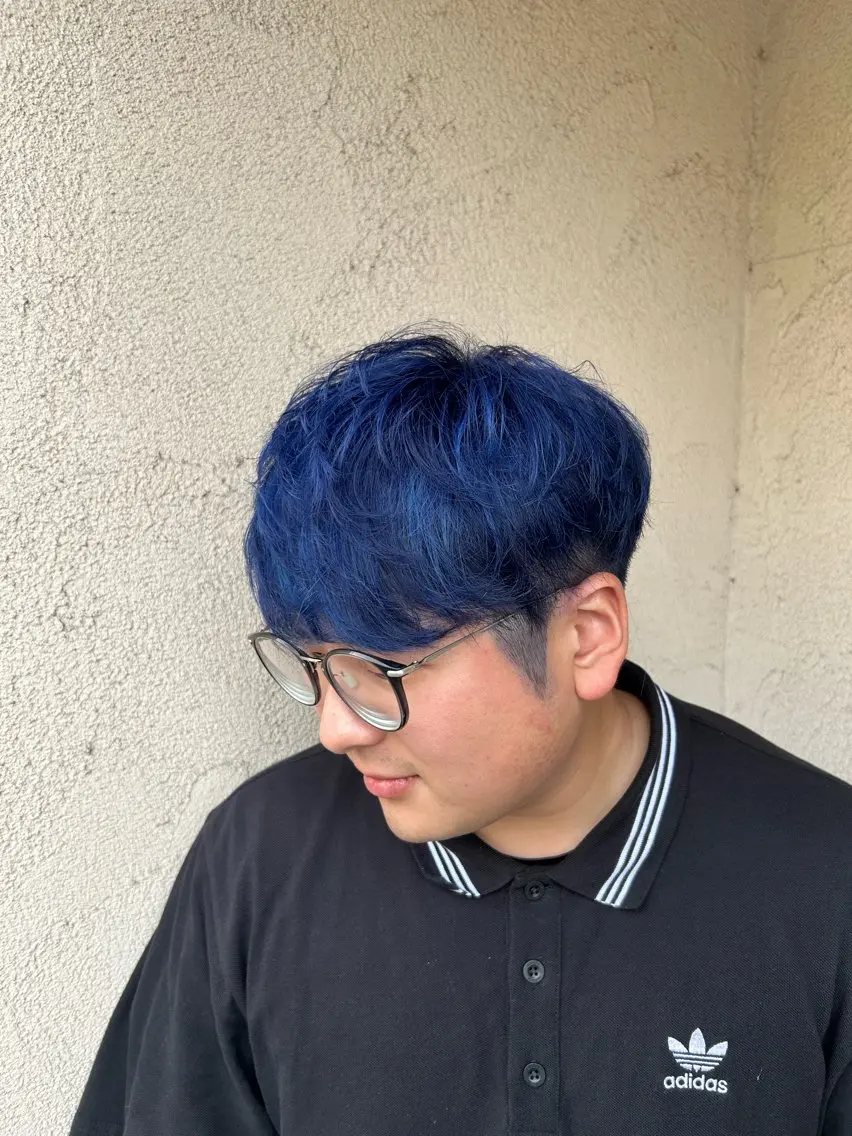 ショート カラー メンズ 及川 晟弥のヘアスタイル