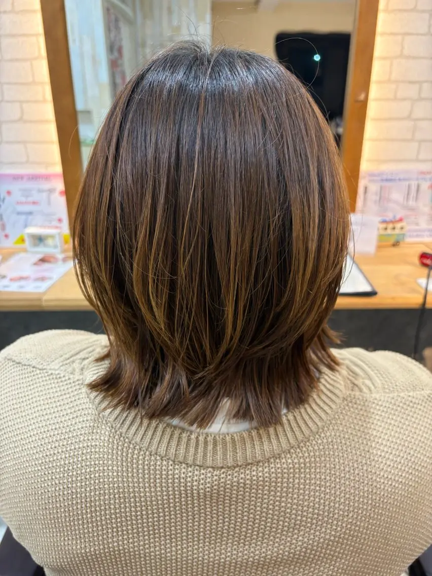 ミディアム ☺︎相川 波音☺︎のヘアスタイル