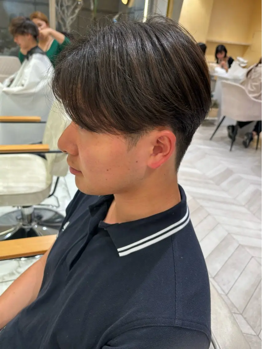 メンズ センターパート カット 似合わせ提案サラ艶♡ 彩華のヘアスタイル