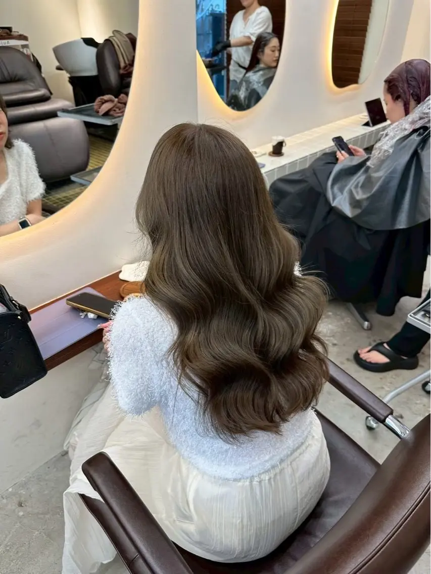 【ブリーチなしの透明感プラン☆】プレミアムブリーチなしダブルカラー¥11000の写真