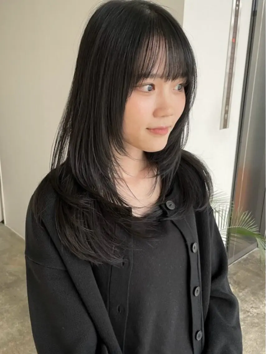セミロング カット ヘアカラー カットモデル募集中 🌷Harunaのヘアスタイル