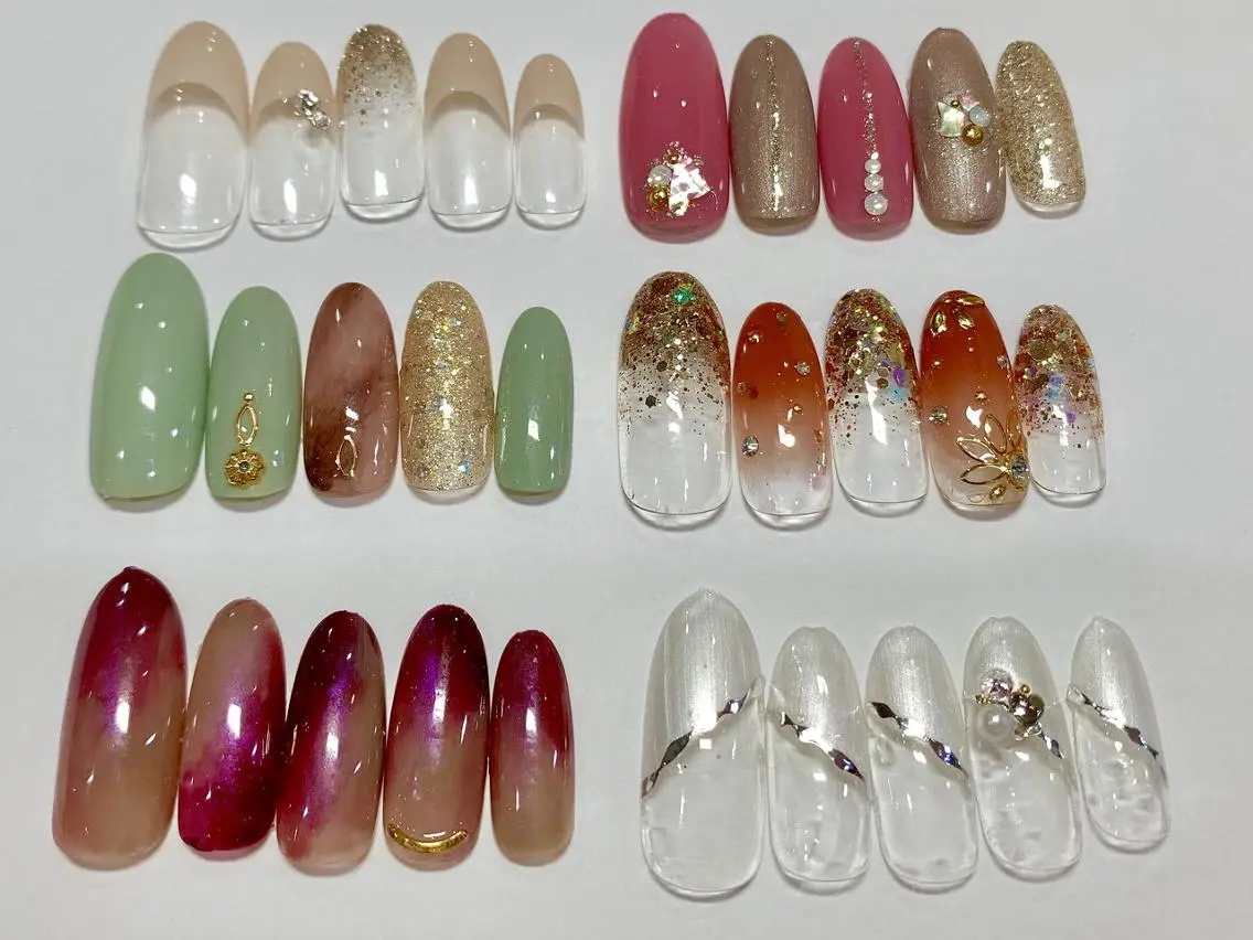 ネイル ハンドネイル 高尾 梨花のネイルデザイン