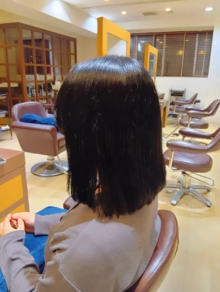 ミディアム カラー レイヤーカット カット ヘアカラー トリートメント 小林暢🌟Orque 髪質改善サロン🌙のヘアスタイル
