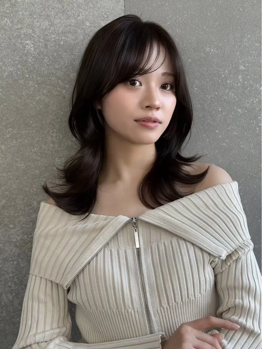 ミディアム カラー 🎀miyu モデル様募集中🎀のヘアスタイル