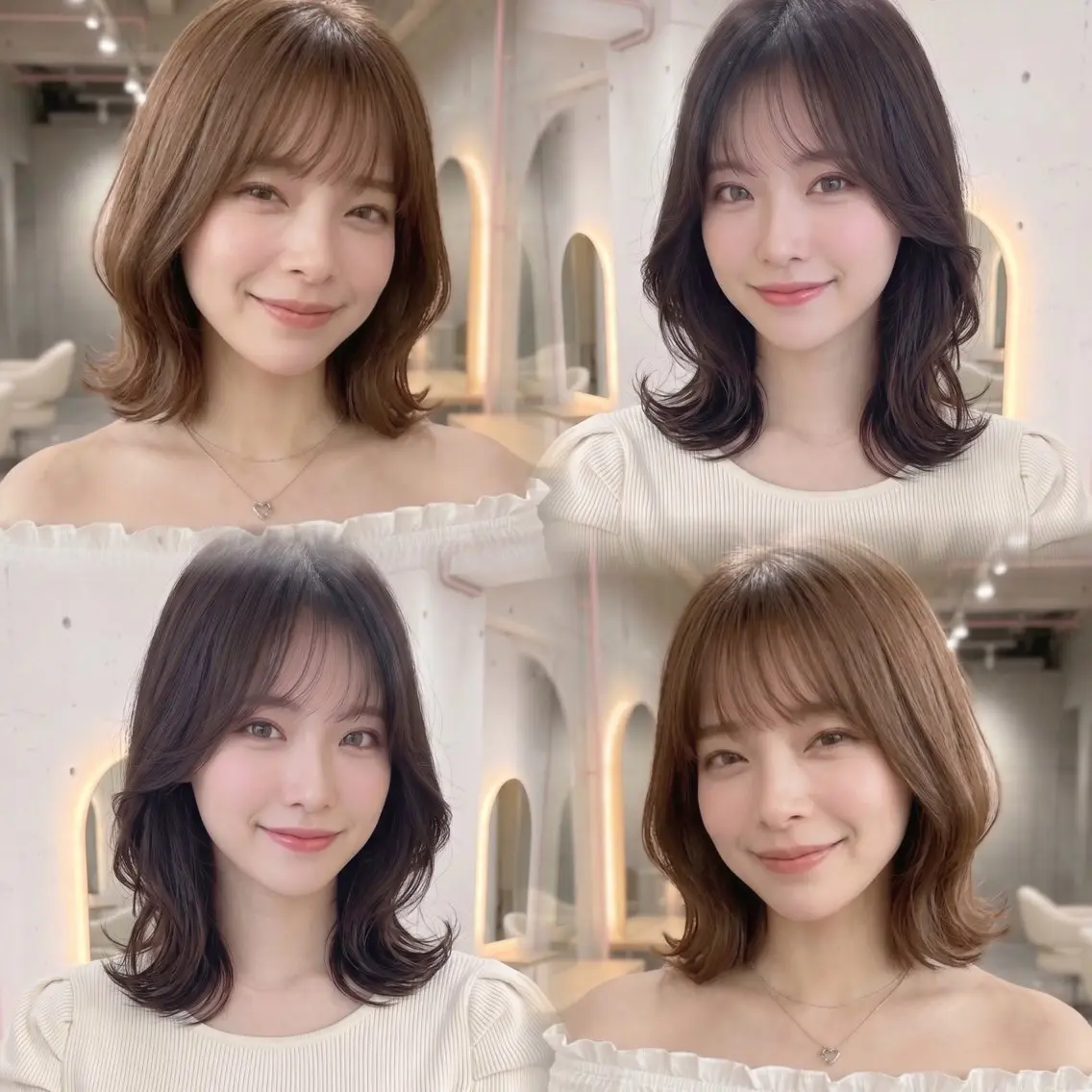 💎✨ご褒美フルコース🎀🫧レイヤーカット➕透明感カラー➕髪質改善TR🤍の写真