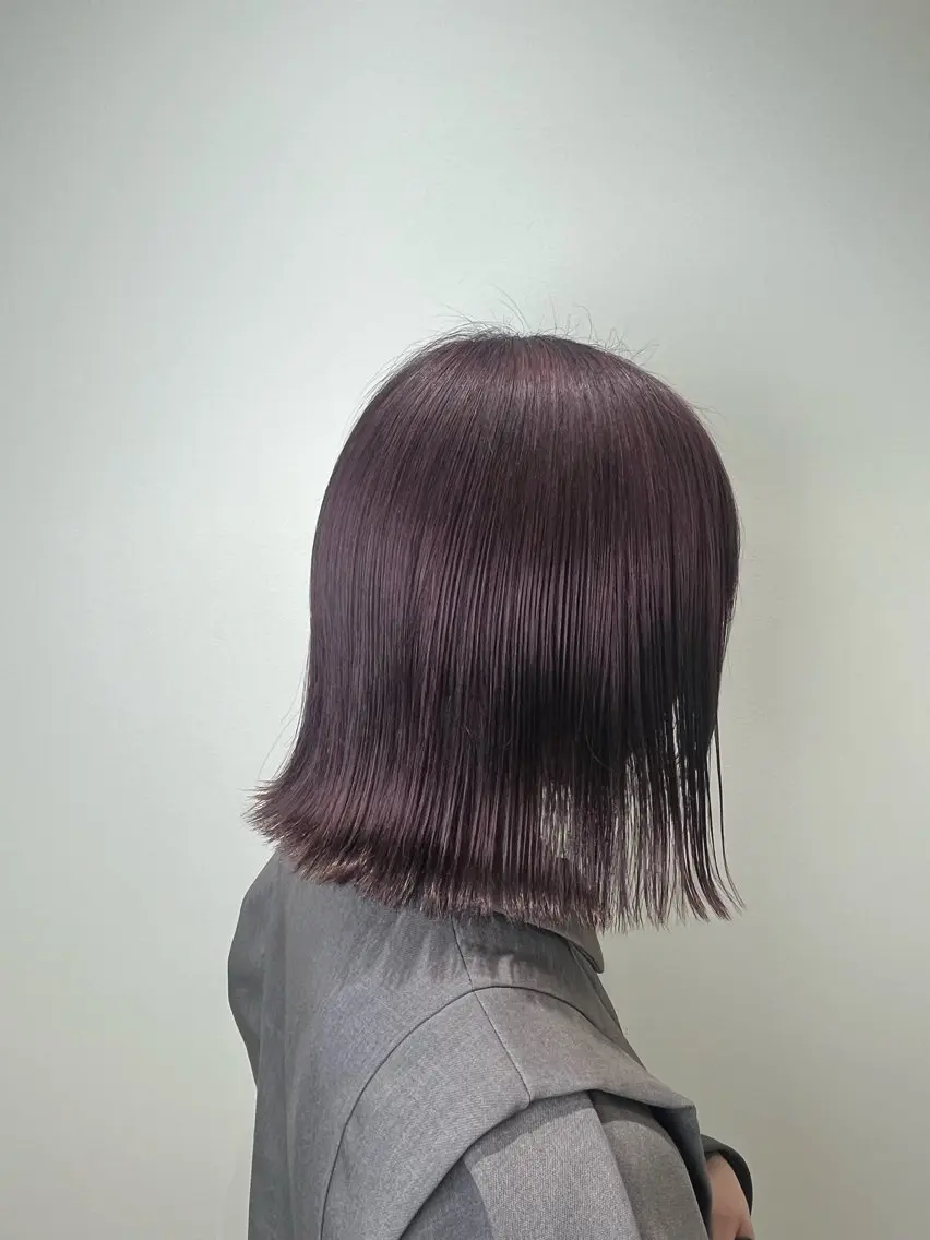 ミディアム ブリーチカラー特化 美容師/𝕐𝕌𝕀のヘアスタイル