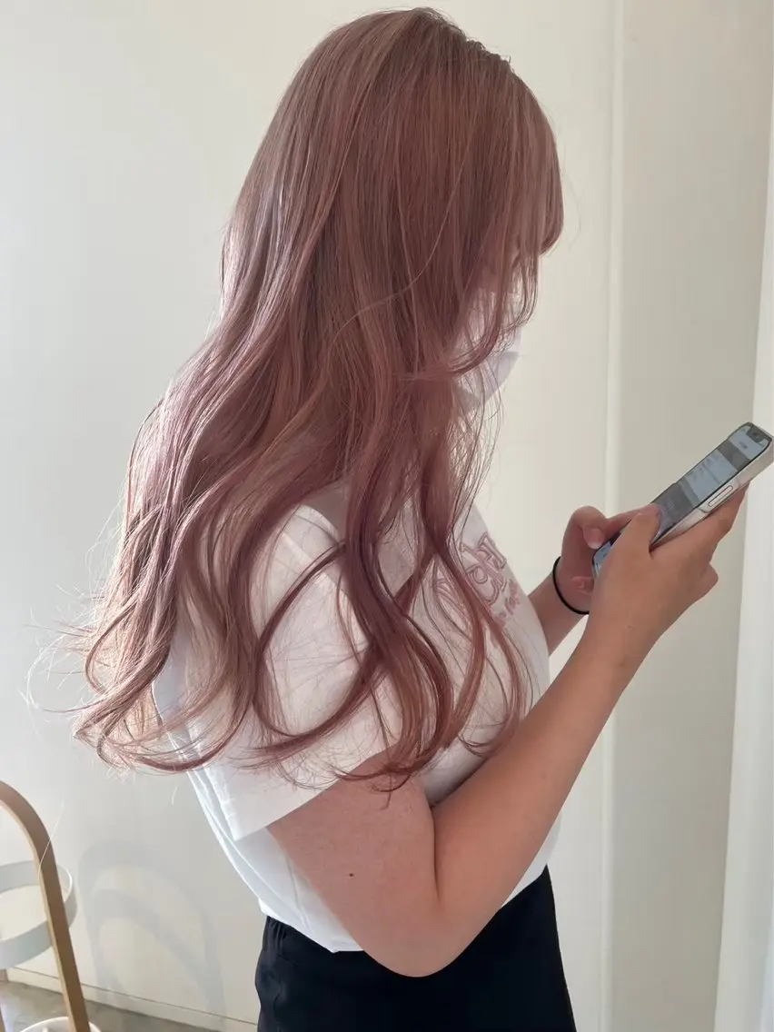 ミディアム カラー ヘアカラー トリートメント キラ🌟 艶感color🎀のヘアスタイル