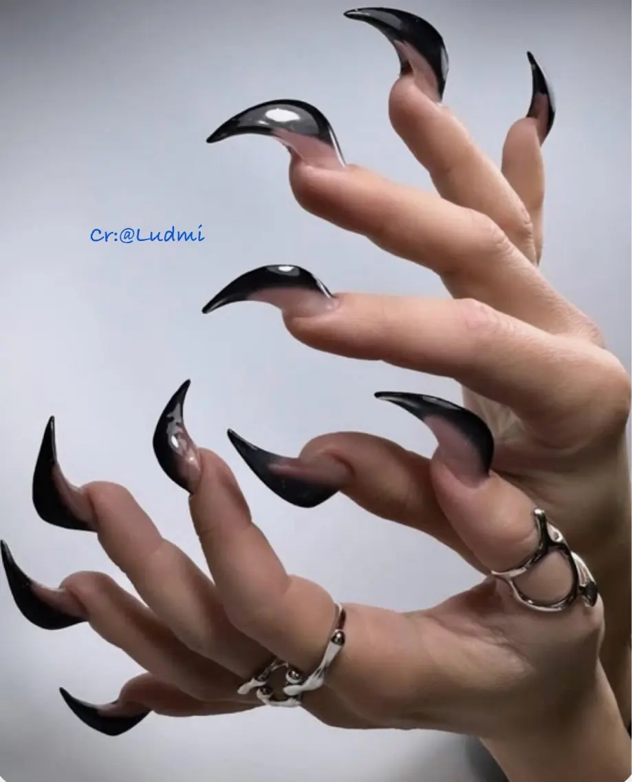 🐾 キャットクロー(Cat Claw)ネイル ワンカラー💅の写真