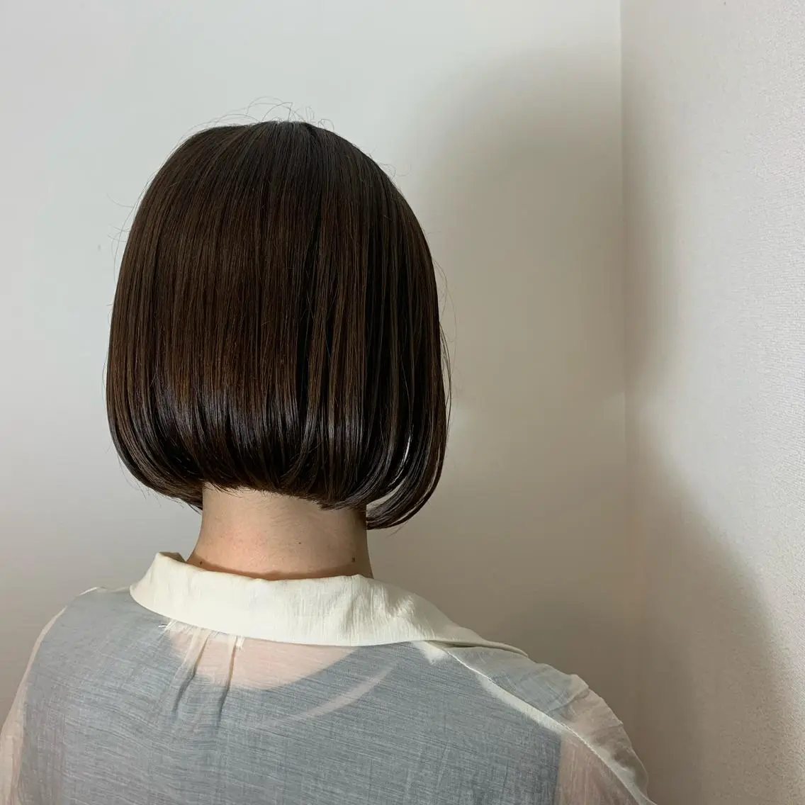 ショート カラー ボブウルフ／ボブ Satsuki【名駅のヘアスタイル