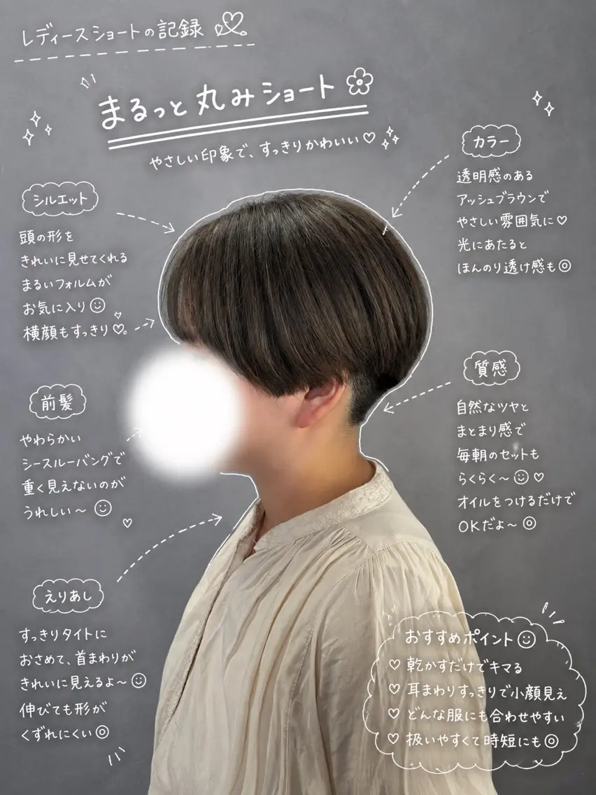 【今だけ0円✨️ショートカット限定‼️】カット+シャンプーの写真