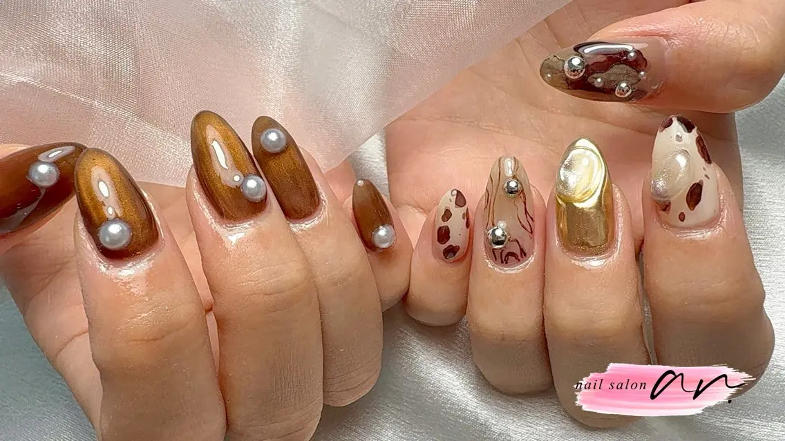 ネイル 持ち込み nailsalon ar.のネイルデザイン