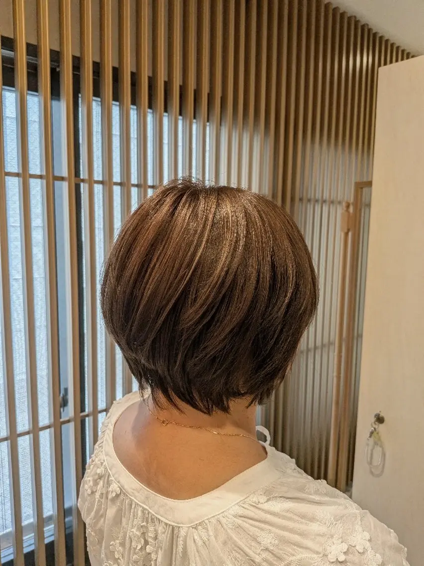 ショート カラー 大畠 陽亮のヘアスタイル