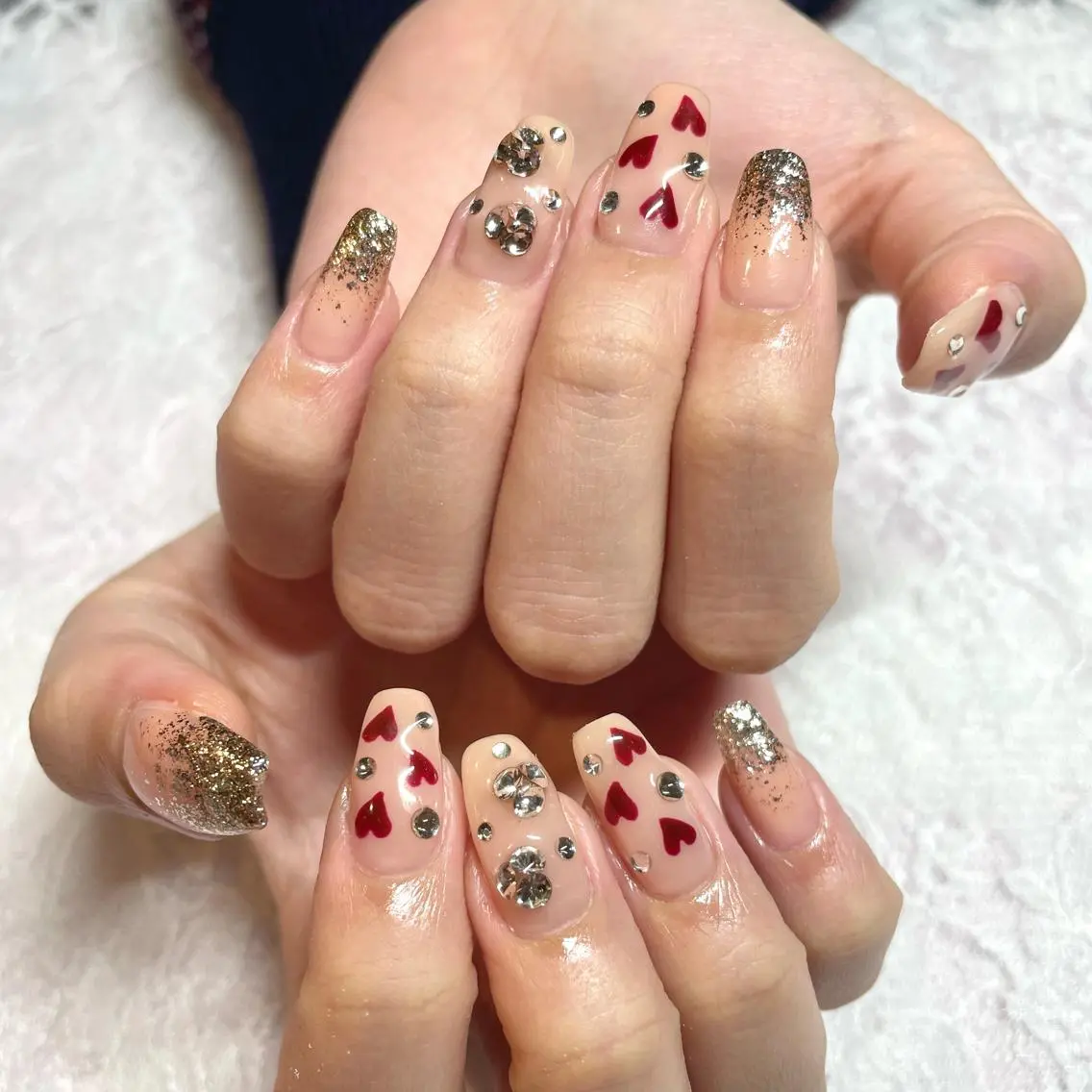 ネイル 持ち込み ハンドネイル Nail ヌシん家 AKANEのネイルデザイン