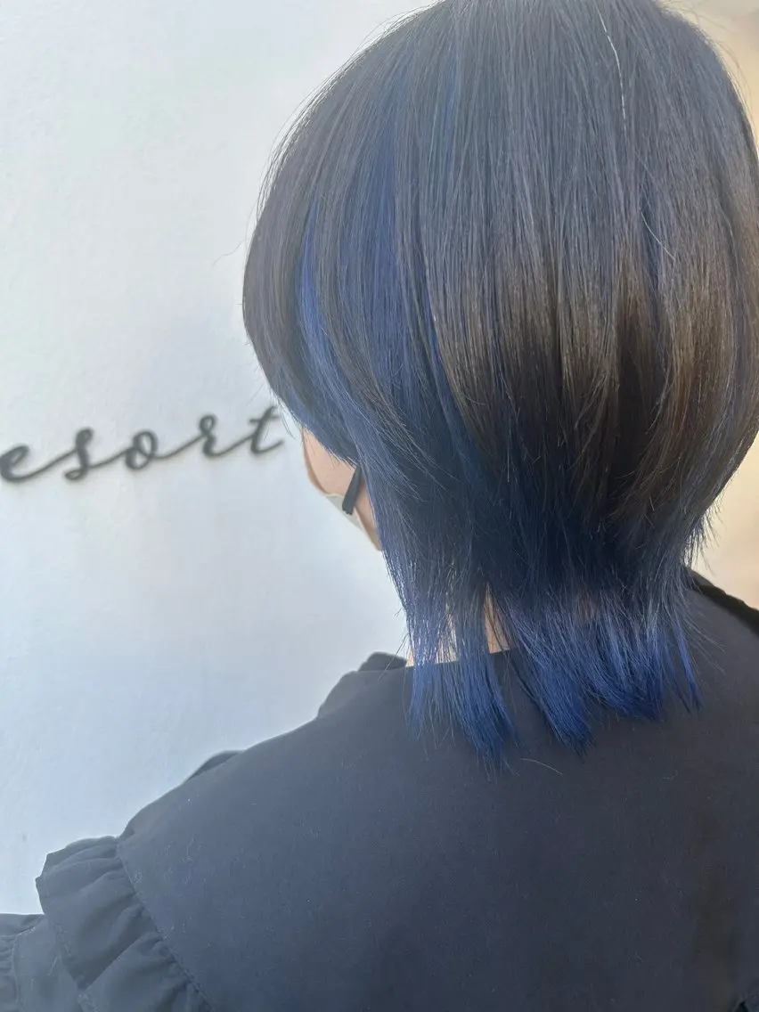 ショート ウルフカット 市岡 美里のヘアスタイル