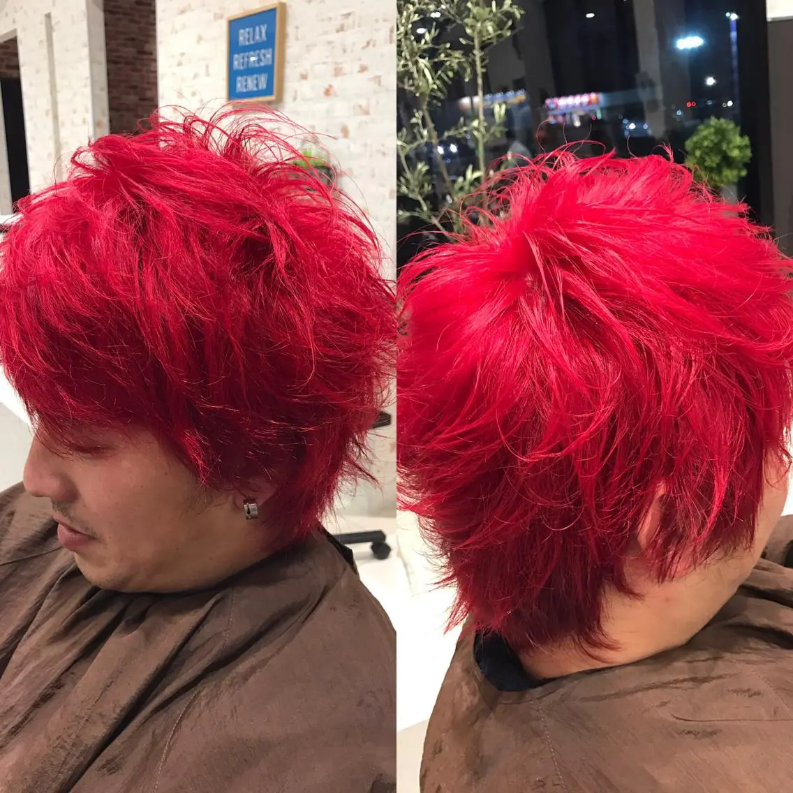 カラー 川畑 ゆうたのヘアスタイル