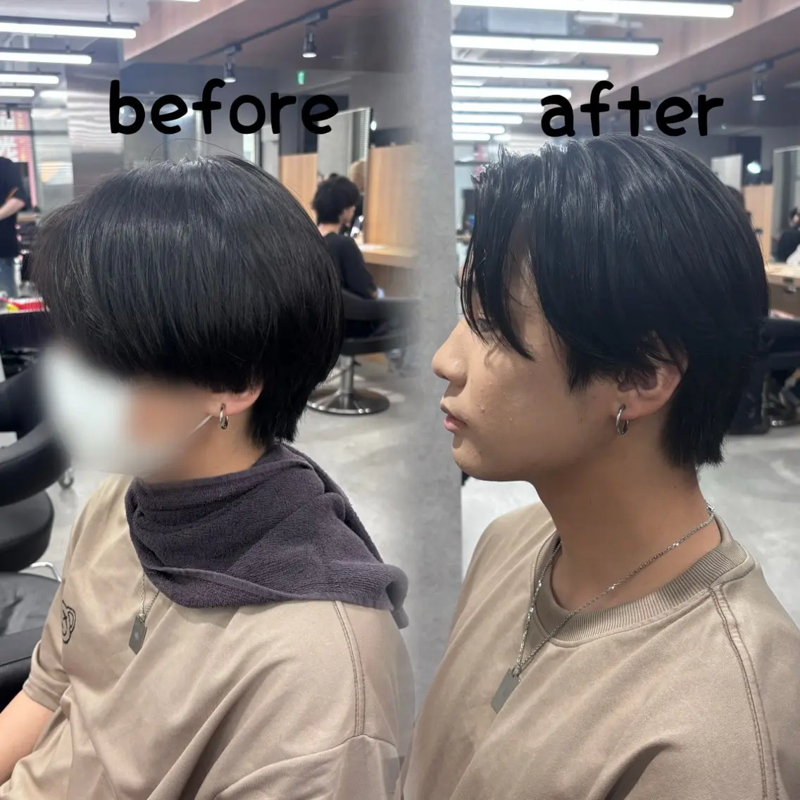 メンズ メンズ特化美容師 アンリのヘアスタイル