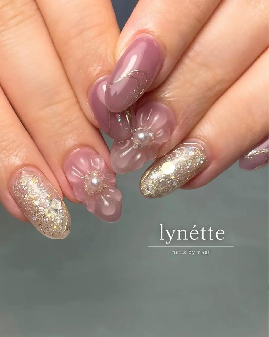 ネイル ニュアンスネイル lynétte 那覇ネイルサロンのネイルデザイン