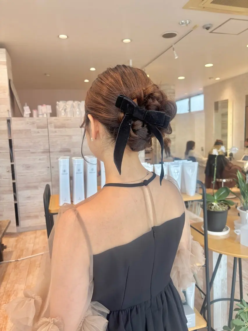 ヘアアレンジ ヘアセット メンズカットパーマ/ ヘアセット🎀Amiのヘアスタイル
