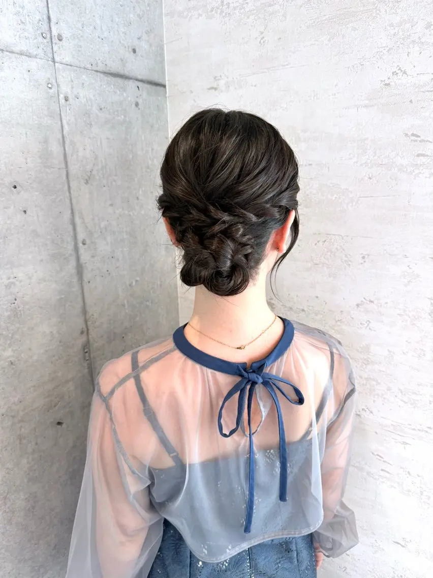 ヘアアレンジ ヘアセット 🎀ヘアセット/艶髪 /はやしほのか🎀のヘアスタイル