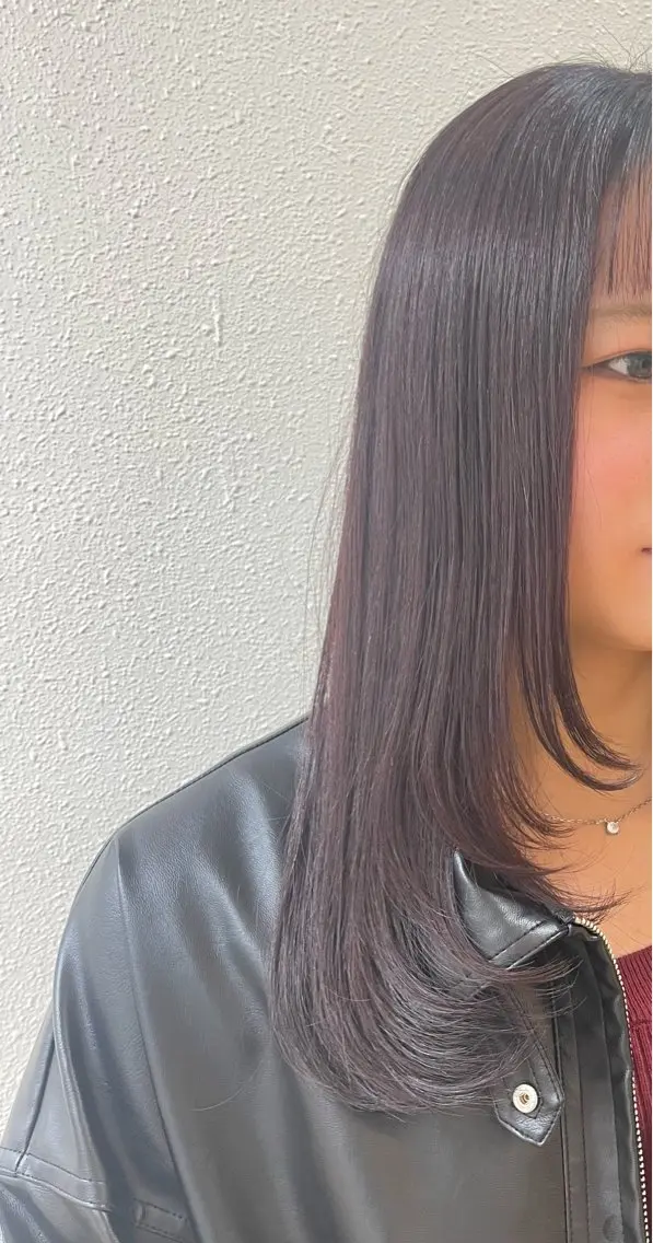 カラー レッドカラー 🎀momoa CIEL天神店🎀のヘアスタイル