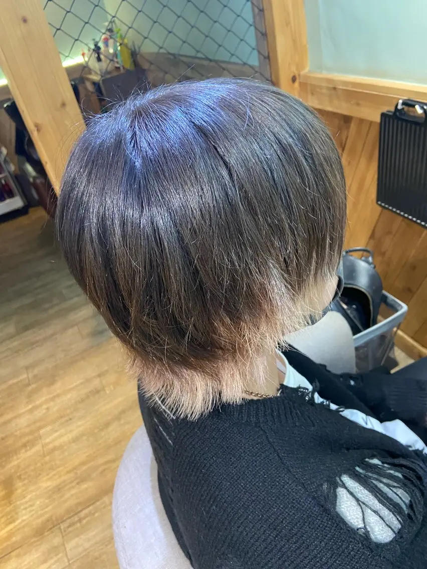 ショート カラー メンズ CORE masaのヘアスタイル