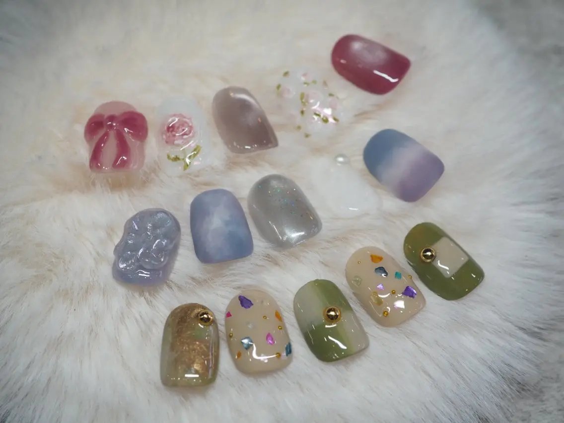 ネイル glaNje shioriのネイルデザイン