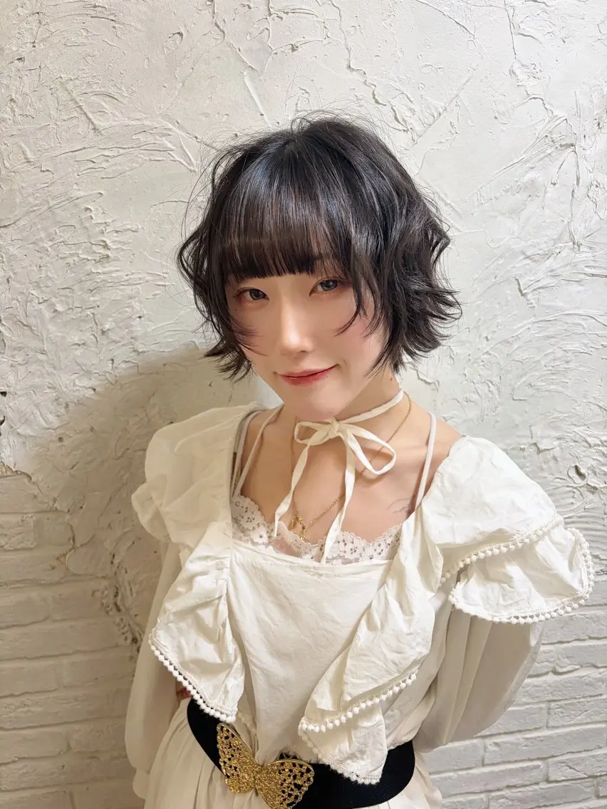 ショート ショートボブ ボブレイヤー ボブ エクステ レイヤーカット カット girly/ヘア メイクMitsukiのその他イメージ